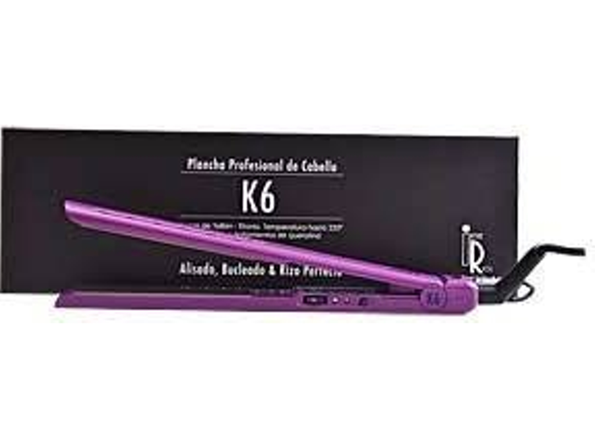 Plancha de Pelo IRENE RIOS K6 Lila