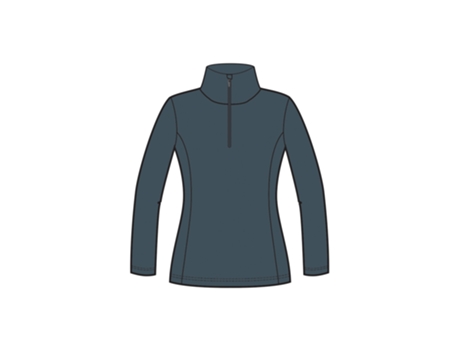 Forro polar cálido para niñas 1/2 ZIP STRETCH ROSSIGNOL