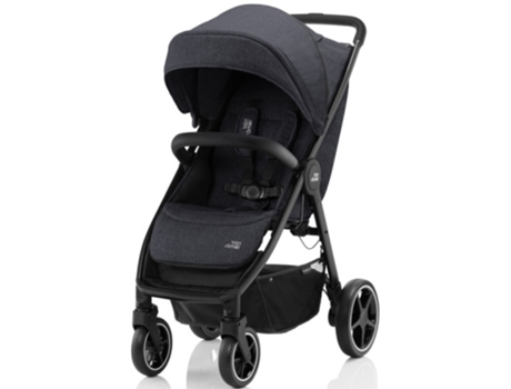 Carrito de Bebé BRITAX RÖMER B-Agile R Black Shadow/Black (Grupo 2)