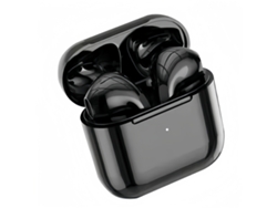 Auriculares Intrauditivos Bluetooth (negros) Con Cancelación Activa De Ruido Y Micrófono.