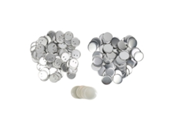 Juego De 100 Piezas Redondas Para Insignias Con Pasador Para Máquina De Botones, 56 Mm