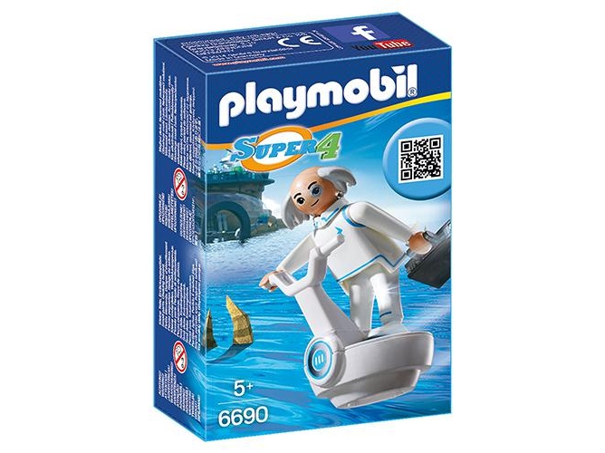 PLAYMOBIL Super 4: Dr. X - 6690 (Edad Mínima: 5)
