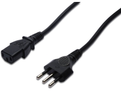 Cable de Alimentación DIGITUS (1.8 m - Negro)