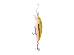 Mini Señuelo De Pesca Tipo Crankbait Con Ojos 3d, De Inmersión Profunda, Para Pesca En Agua Dulce Y Salada.