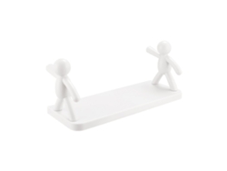 Estante Flotante Para Baño - No Requiere Perforación - Pp Duradero - Amplia Aplicación