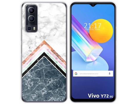 Carcasa Vivo Y52 5G TUMUNDOSMARTPHONE Dibujos Multicolor