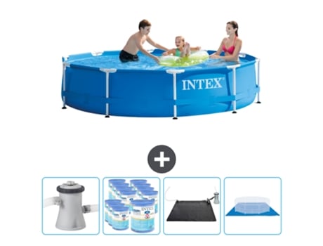 Piscina Tubular INTEX 28202GN-CB91 (4485 L - 305x76cm)