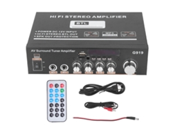 Amplificador De Potencia Estéreo Digital Hifi Bluetooth Para Coche, Hogar, Bar, Fiesta 110-240v