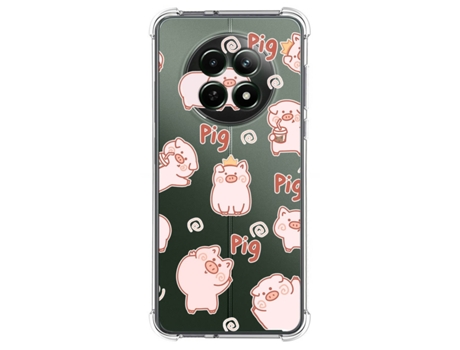 Funda Diseño Cerdos para Realme 12 5G 12X 5G TUMUNDOSMARTPHONE Multicolor