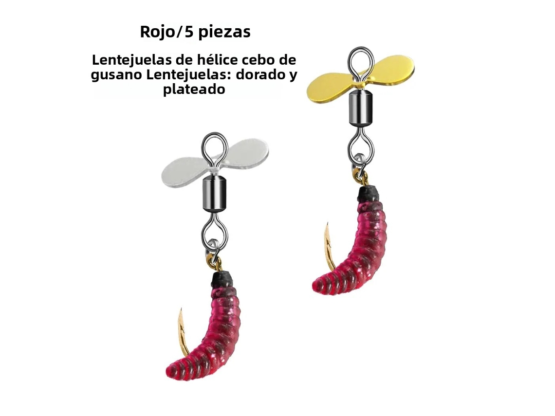 (artículo B5) Señuelo De Mosca Propulsado Por Insectos Con Anzuelo, Incluida La Pesca Con Mosca Ninfa.