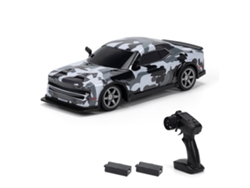 Coche De Control Remoto Drift 1/16 2.4ghz Carrera 4wd Con Luces Regalo Para Niños Niñas 2 Baterías