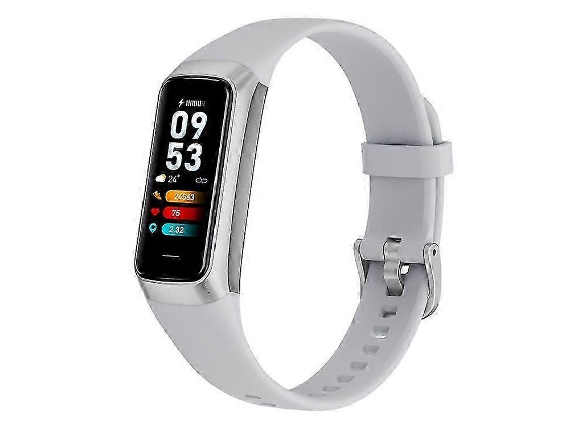 Reloj inteligente C60 de 1,1 pulgadas, resistente al agua, con control de temperatura corporal, pulsera deportiva, rastreador de actividad física, bicicleta eléctrica Ly
