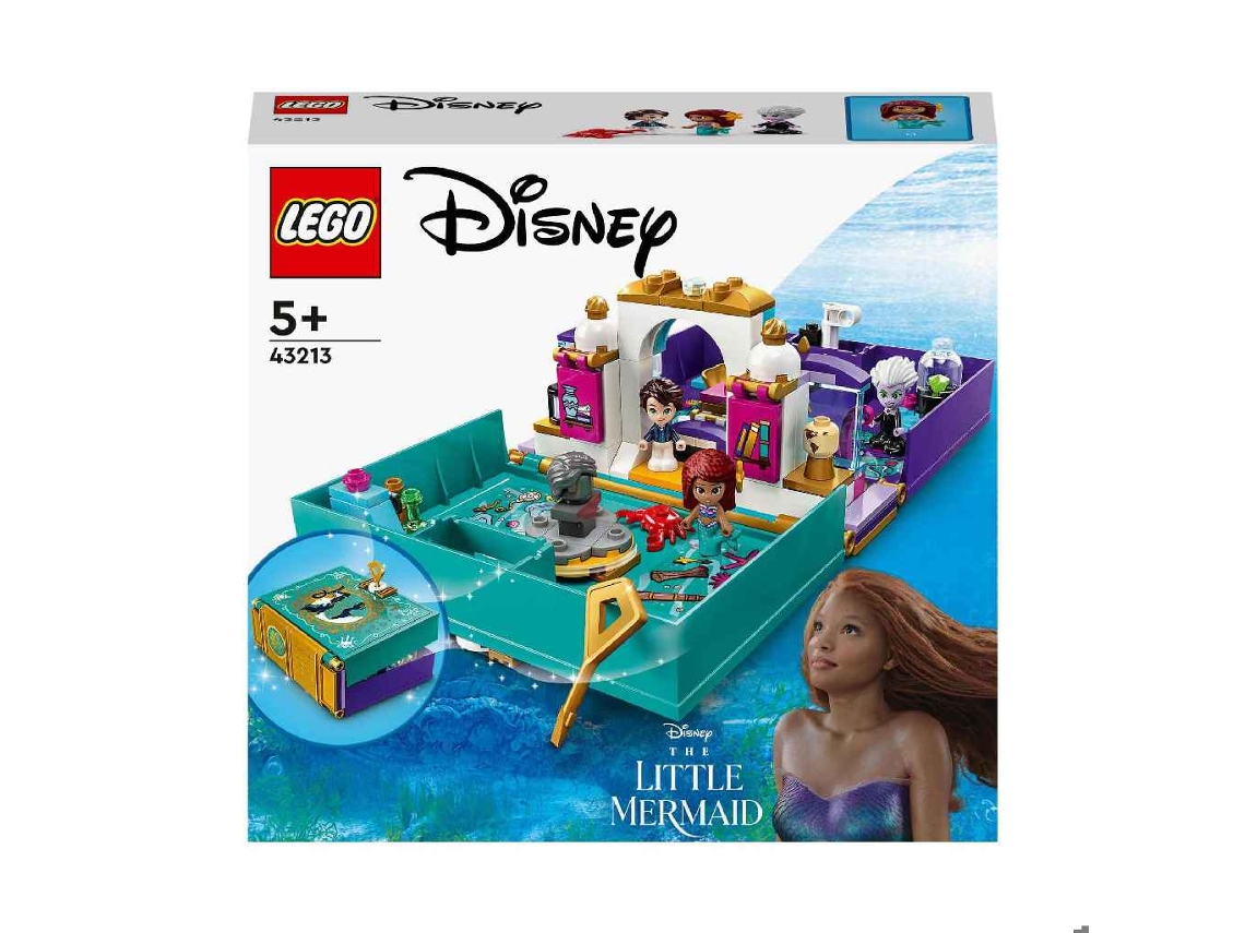 Livro da História: A Pequena Sereia - 43213 LEGO-PRINCESS 