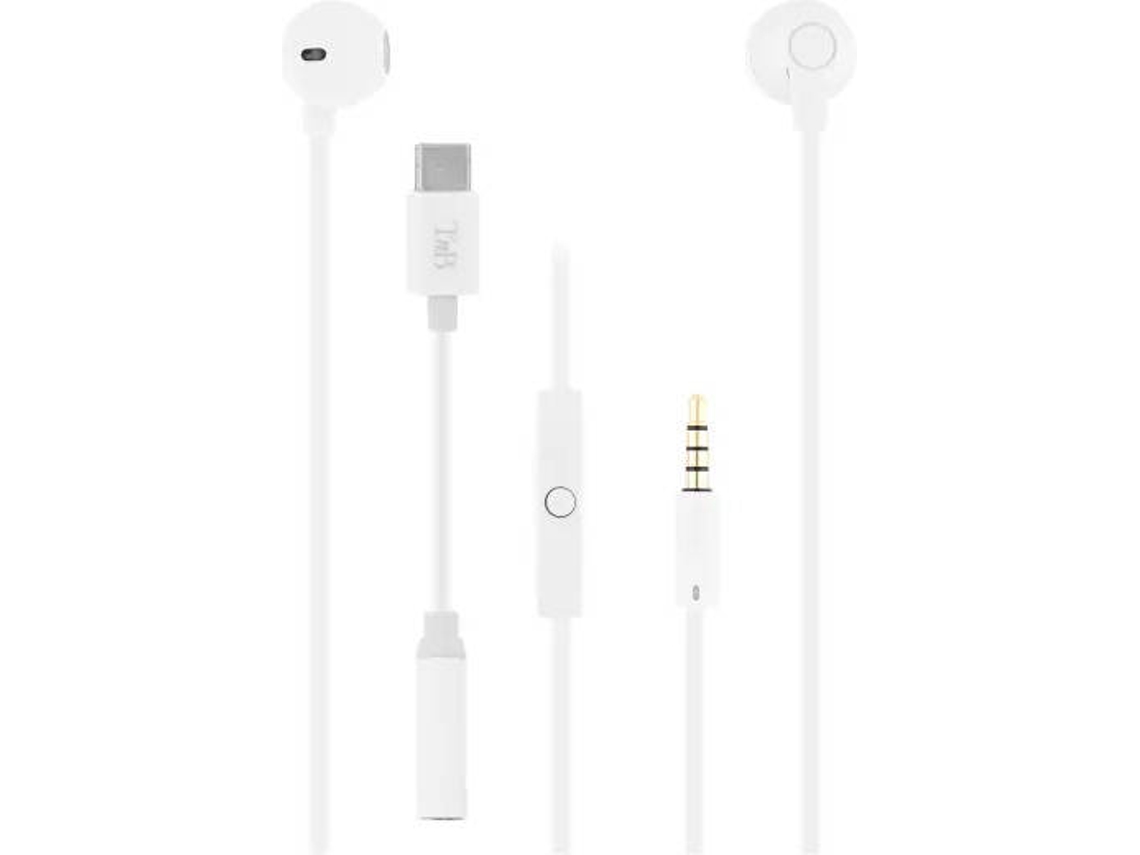 Auriculares con Cable TNB SWEET ESSWEETCBK (In Ear - Blanco)