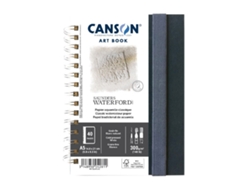 Diario gráfico CANSON Saunders Waterford A5 Retrato Espiral 300G 20Fl C31200L002