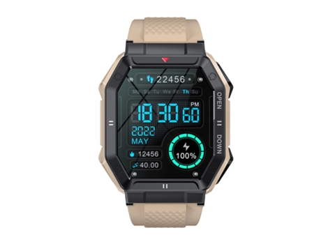 CHRONUS SB-230203-14FM Smartwatch, Pantalla Táctil de 1,7 Pulgadas con Fitness Tracker, Presión Arterial y Oxígeno, Compatible con Android iPhone i...