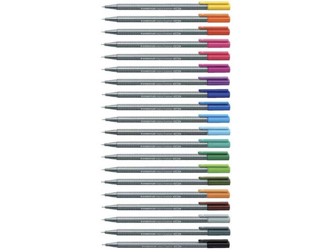 Marcador Triplus Fineliner Magenta