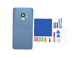 Cubierta De Cristal Trasero Con Kit De Herramientas De Reparación Para Samsung Galaxy S9 G960 Azul