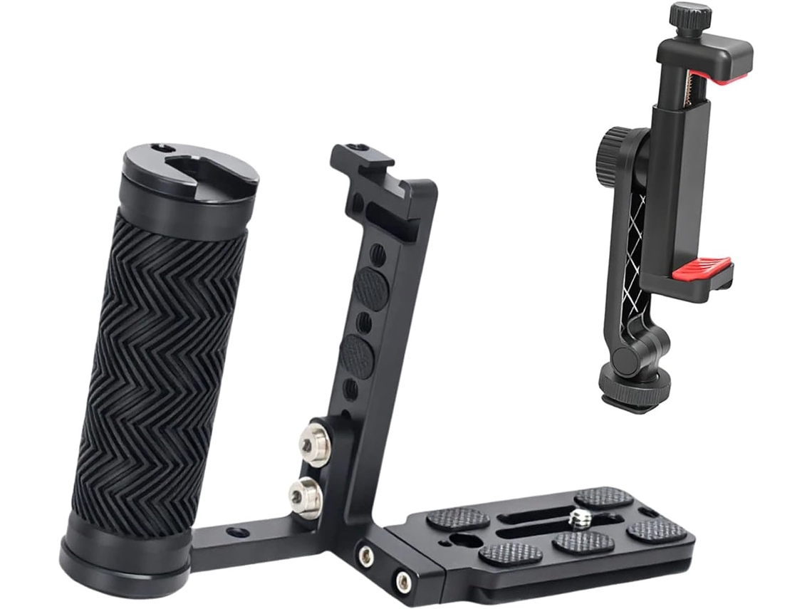 Marco para cámara DSLR con empuñadura y mecanismo de liberación para fotografía DSLR. SFUSHOS