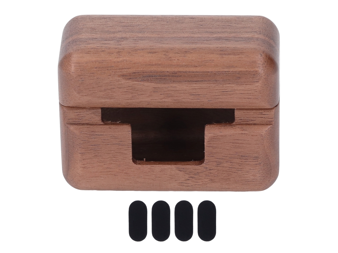 Capa De Madeira Para Linkbuds S Protegendo Contra Quedas E Impactos Capa De Carregamento Para Fones De Ouvido Bluetooth