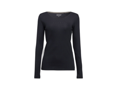 Camiseta de Mujer ESPRIT Sus Negro (XS)