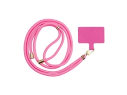 Cordón universal Beline rosa para celulares y relojes, cómodo de llevar