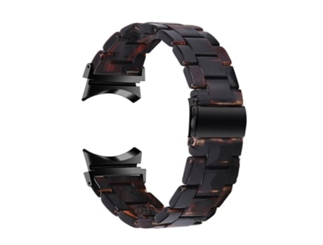 Correa de acero inoxidable con hebilla para Samsung Galaxy Watch 5 40mm/44mm/Watch 5 Pro 45mm - marrón oscuro