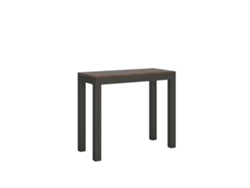 Consolas Everyday Small Evolution Extensible hasta 196 cm ITAMOBY (90 x 40 x 77 cm - Paneles de Melamina - Nogal)