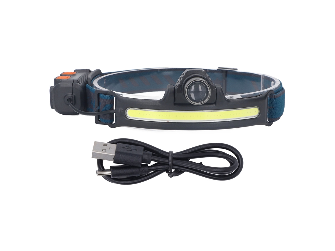 2026-linterna Frontal Led Cob Sensor Con Carga Usb-c Para Pesca, Trabajo Y Exterior
