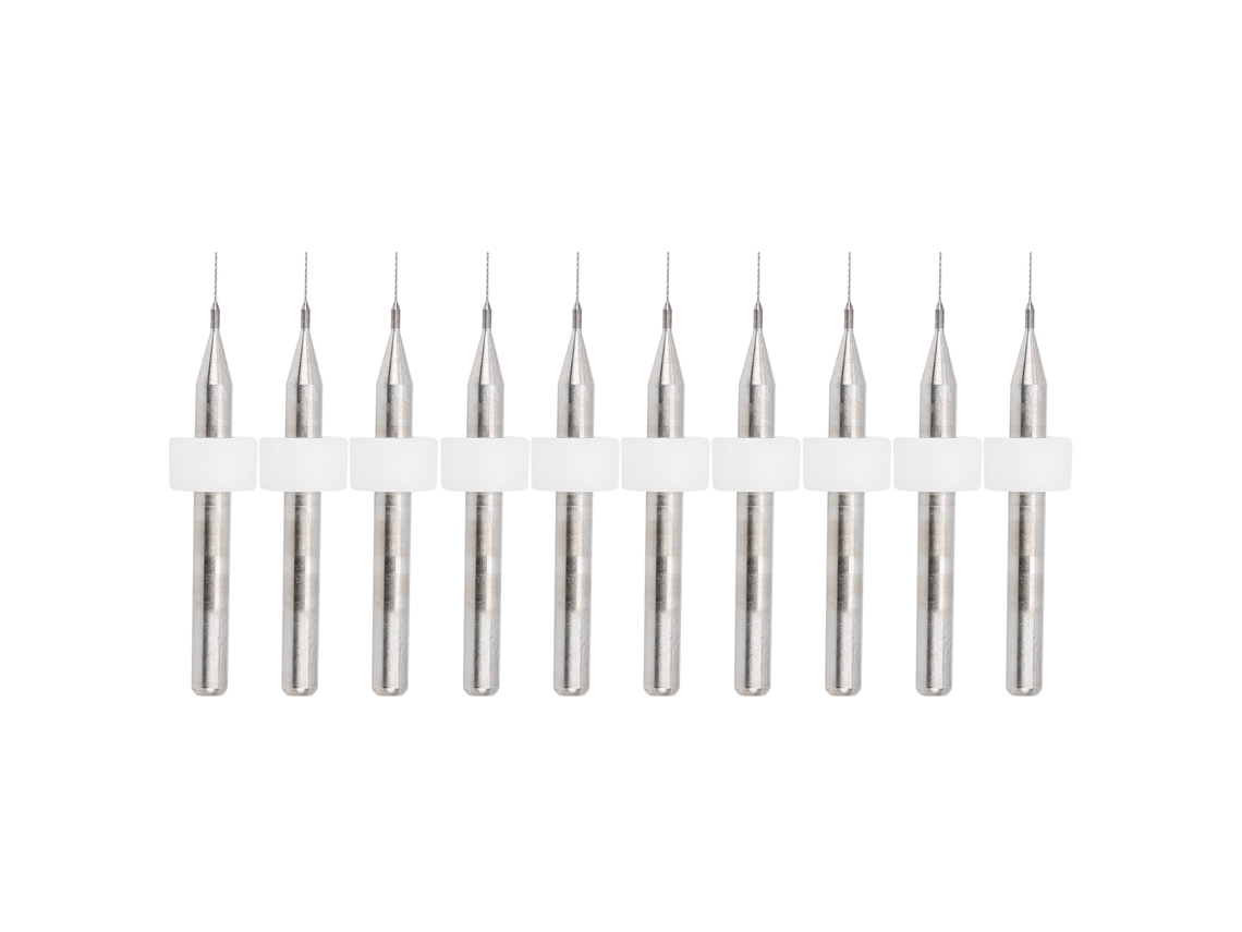 10 Boquillas De Limpieza Para Brocas De Impresora 3d De 0,2 Mm, De Acero De Tungsteno.