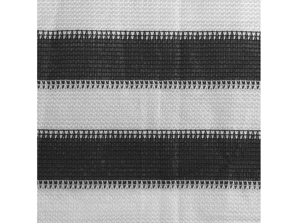 Mampara de balcón Pead de 120 x 400 cm, antracita y blanca, WSD534218, Lovely Home