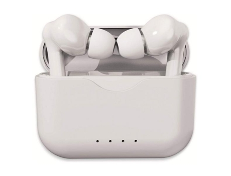 Auriculares Bluetooth DENVER ELECTRONICS NA (In Ear - Micrófono - Blanco)