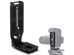 Placa de Liberação Rápida para Câmera em Forma L Suporte Filmagem Vertical 