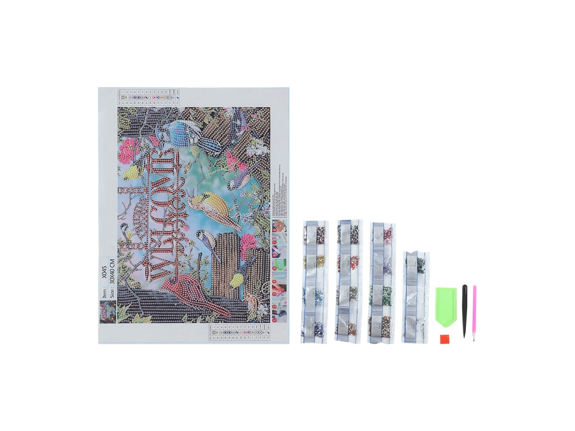 Kit De Pintura Diy Con Diamantes De Imitación 5d Para Decorar La Sala De Estar Con Brillantes Diamantes De Imitación.