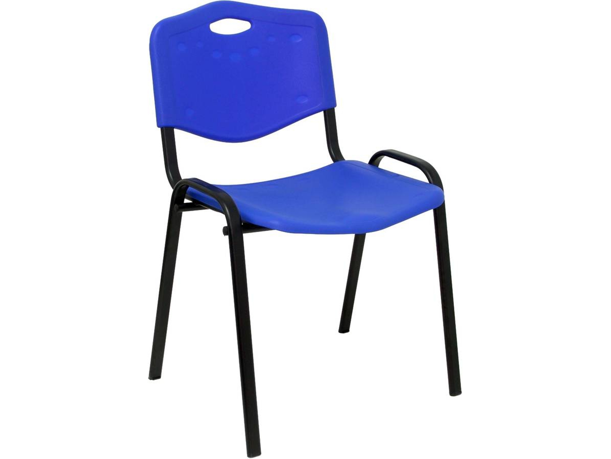 Conjunto de 2 Sillas de Confidente PIQUERAS Y CRESPO Robledo Azul (PVC)