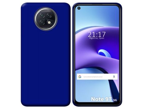 Carcasa Xiaomi Redmi Note 9T 5G TUMUNDOSMARTPHONE Silicona Azul