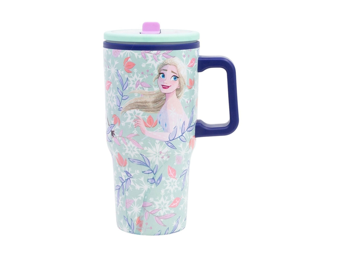 Vaso Disney Frozen Snowy Tale Cool Easy con asa, 640 ml, 81070