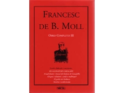 Libro Obres Completes 3. Francesc De B.Moll de Francesc De B. Moll (Catalán)