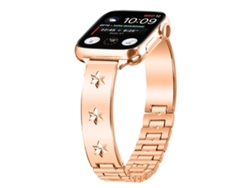 Correa para Apple Watch de 46/49/45/44 mm - Metal con pétalos de copo de nieve