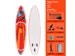 Tabla de paddle surf hinchable, material de PVC resistente, alta capacidad de carga, Supfw28a, Supfr01e (350 x 87 x 15 cm) OEM (350 x 87 x 15 cm)