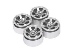 4 Ruedas Rc Beadlock De 1,9 Pulgadas, De Aluminio Y Acero Cnc Para Traxxas Axial Scx10 Hsp