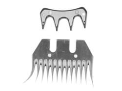 Cuchilla Curva Para Esquilar Ovejas Con 13 Dientes, Accesorio Para Cuenco, Kit Para Cortar Lana.