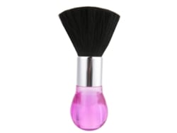 Escoba Para Barbero Duster De Cuello Cepillo Limpiar Pelo Herramienta De Peluquería Estilo Rosa