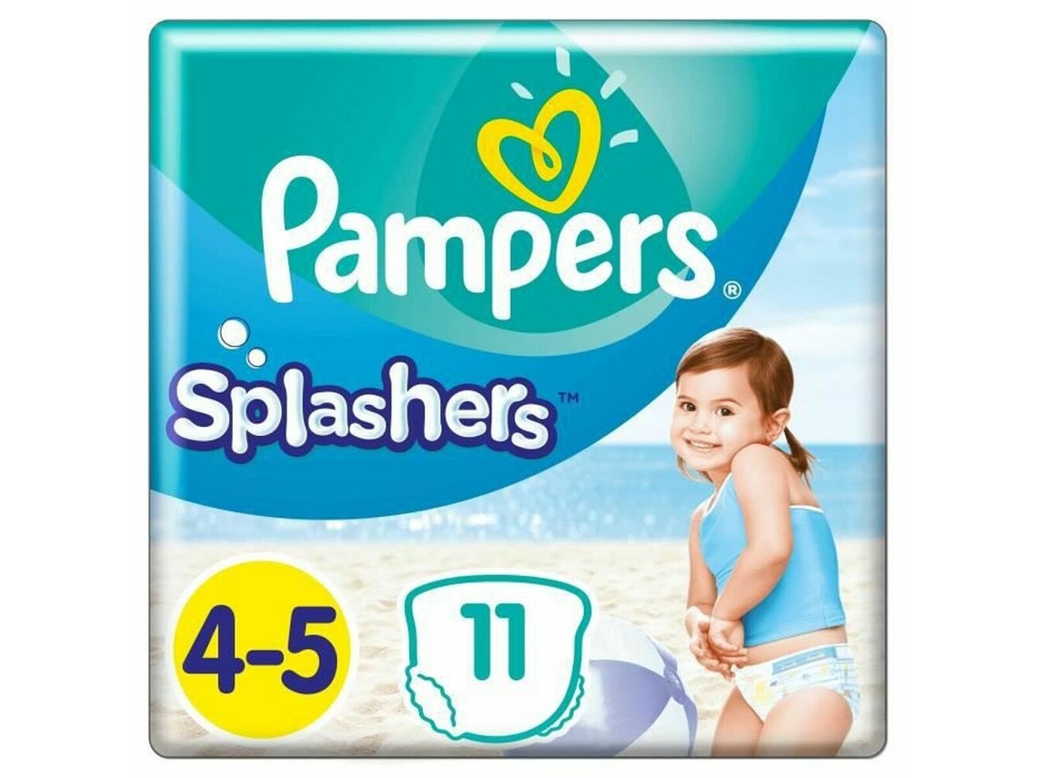 Pañales Desenchables PAMPERS Splashers 4-5