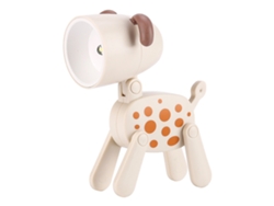 Mini lámpara de mesa LED con forma de animalito adorable, ideal para armar tú mismo.