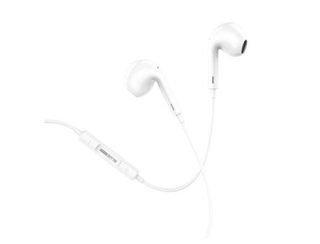 Cuffiette Con Micrófono Blue Power Bbm30 Max 3.5Mm Blanco