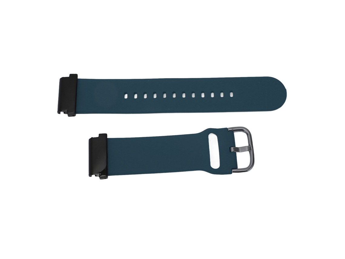 Correa de silicona impermeable de repuesto de 20 mm para Garmin Fenix 7s, color azul oscuro