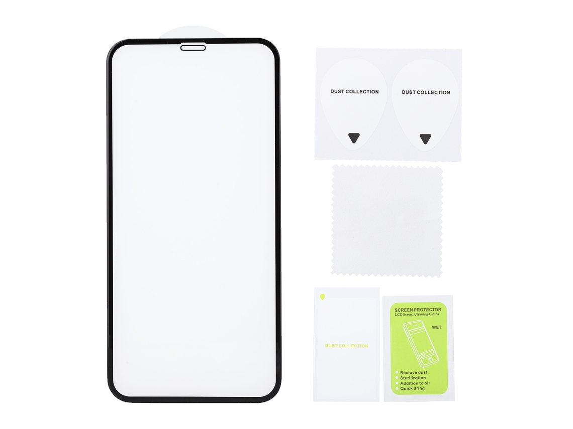 Protector de pantalla de vidrio templado para iPhone X/XS EOOCOO