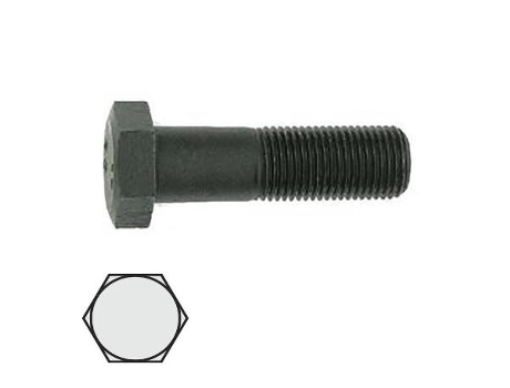 Tornillo cabeza hexagonal din 931 calidad 8.8 negro largo 150mm metrica m-22