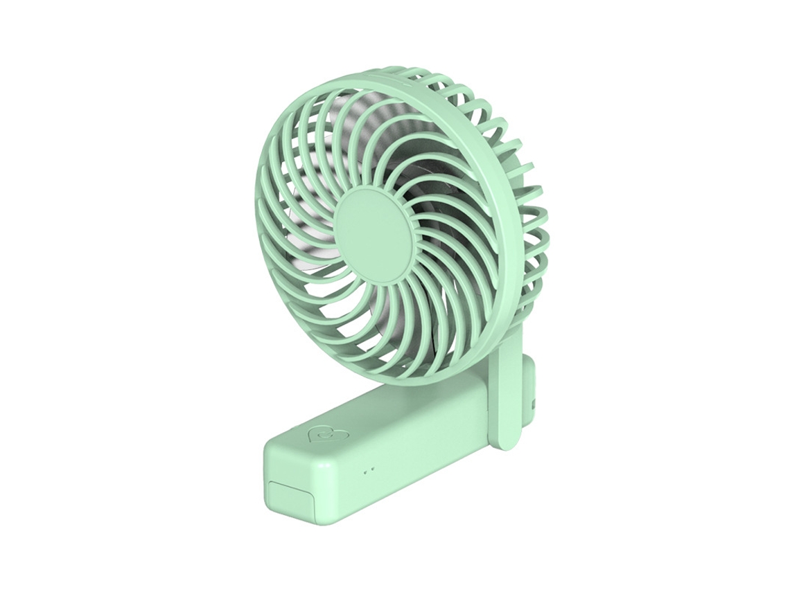 Ventilador De Mano Eifson Portátil Plegable 3 Velocidades 1200mahverde